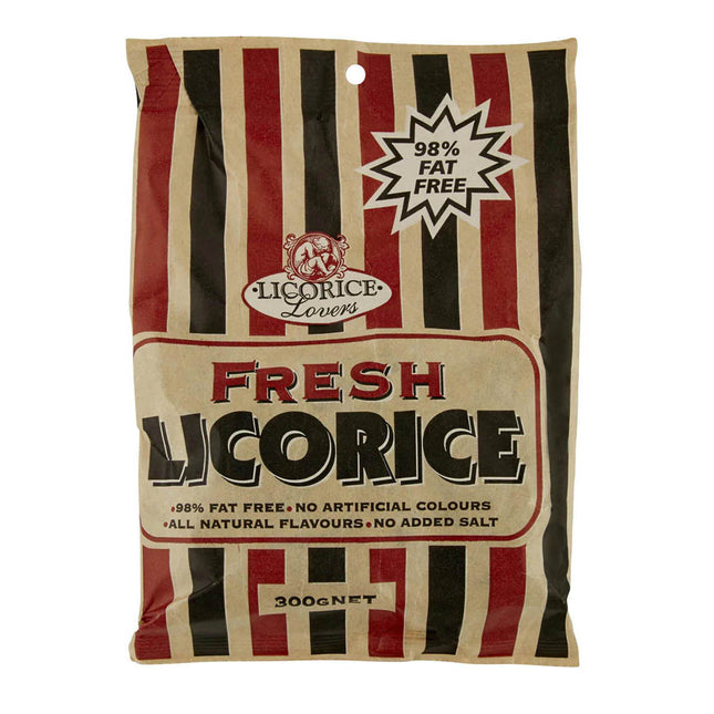Licorice Lovers Fresh Licorice 300G ( BB 07/10/2026 )