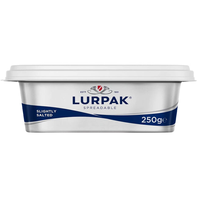 Lurpak Slightly Salted Spreadable 250G ( BB 30/10/2025 ☆ Refrigerated Items For Pick-up in store only )