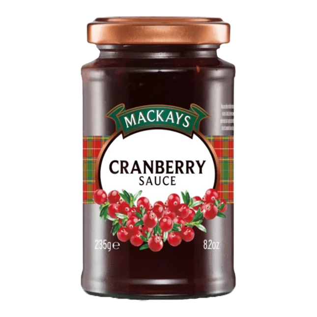 Mackays Cranberry Sauce 235G ( BB 05/2028 )