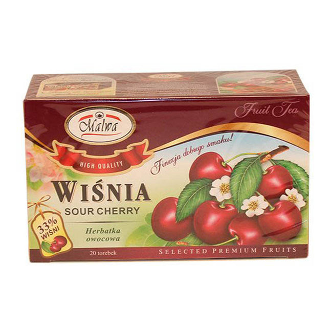 Malwa Sour Cherry Tea 20 Tea Bags ( BB 03/2027 )
