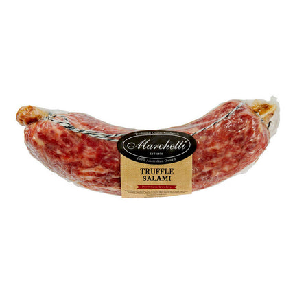 Marchetti Truffle Salami 390G  (* Refrigerated items are for local pick-up or deliveries less than 15 km from our Moorabbin store only )