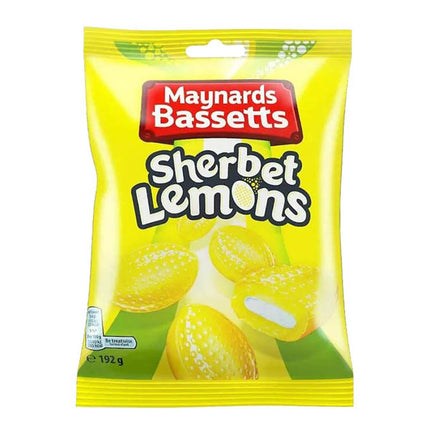 Maynards Bassetts Sherbet Lemons 200g ( BB 02/01/2025 )