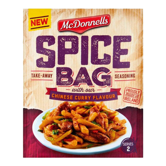 McDonnells Chinese Curry Bag 40G ( BB 30/07/2026 )