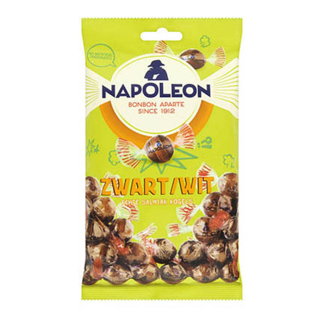 Napoleon Zwart-Wit Ballen Salmiak Balls 200G ( BB 28/02/2026 )