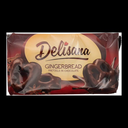 Delisana Gingerbread Pretzel in Chocolate 400g ( BB 30/03/2025 )