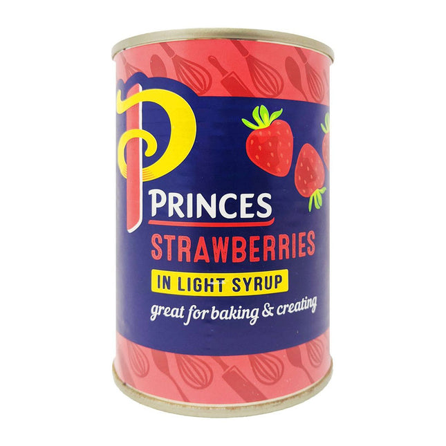 Princes Strawberry in Light Syrup 410G ( BB 28/02/2026 )