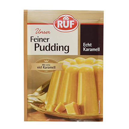 Ruf Caramel Pudding Powder Echt Karamell 3 Packs 126G ( BB 03/2024 )