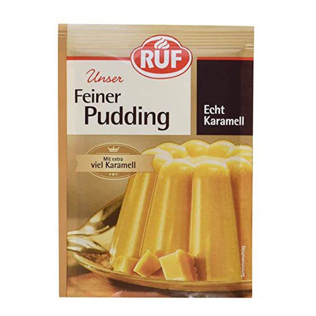Ruf Caramel Pudding Powder Echt Karamell 3 Packs 126G ( BB 02/2027 )