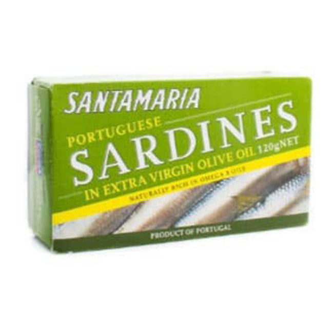 Santamaria Sardines in Extra Virgin Olive Oil 120G ( BB 28/02/2030 )