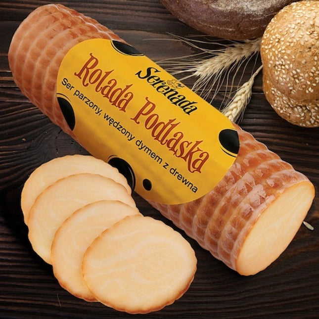 Serenada Rolada Podlaska Smoked Cheese (appropriately 800g to 865G Refrigerated Items are Only for Local Pick-up BB 30/06/2026 )