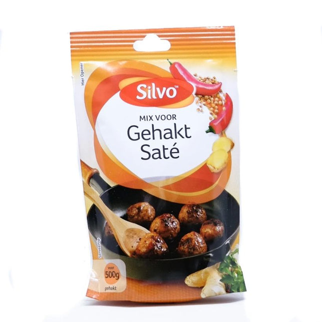 Silvo Gehakt Sate Minced Meat Satay Spices 32g ( BB 07/02/2026 )