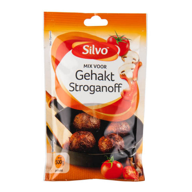 Silvo Gehakt Stroganoff Minced Meat Spices 35g ( BB 28/05/2025 )