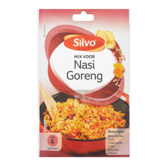 Silvo Mix Voor Nasi Goreng For Indonesian Fried Rice 28g ( BB 12/10/2027 )