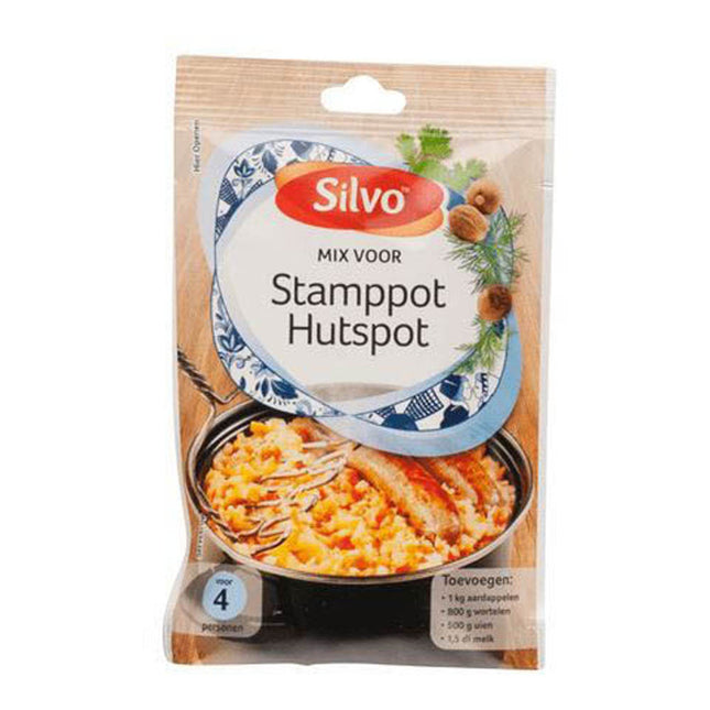 Silvo Stamppot Hutspot Mix for Potato Stew & Carrot 28g ( BB 22/03/2027 )