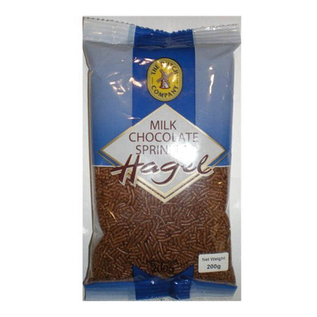 The Dutch Company Milk Chocolate Hagel Sprinkles 200G ( BB 02/07/2026 )