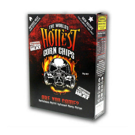 The World's Hottest Corn Chips 50g ( BB 15/08/2024 )