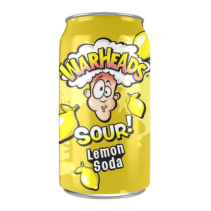 Warheads Lemon Soda 355ml