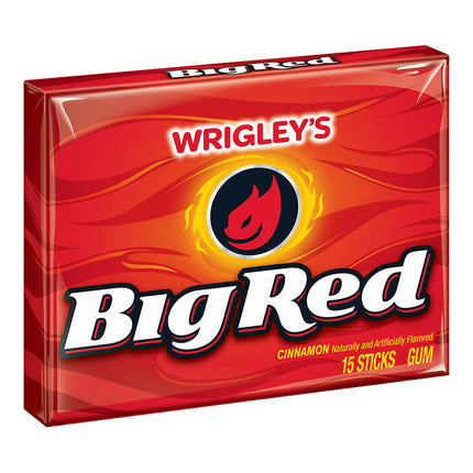 Wrigley's Big Red Chewing Gum 15 sticks Pack ( BB 12/2024 )