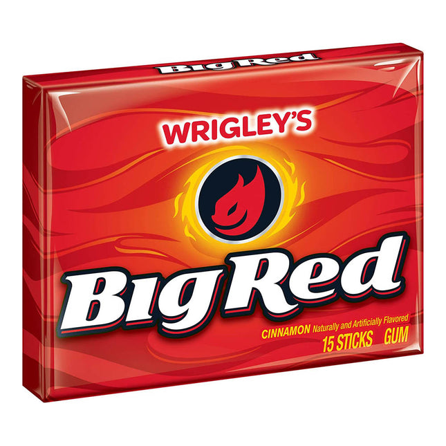 Wrigley's Big Red Chewing Gum 15 sticks Pack ( BB 09/01/2026 )