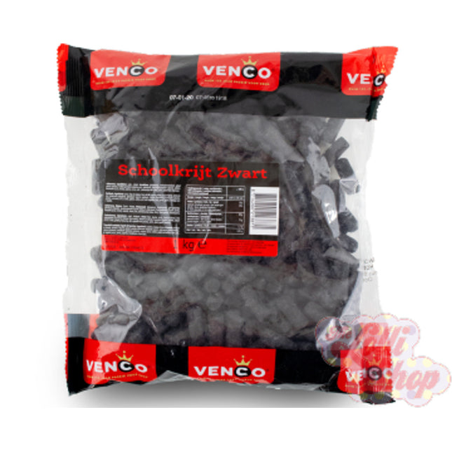 Venco Black Chalk Licorice 1kg ( BB 23/08/2026 )
