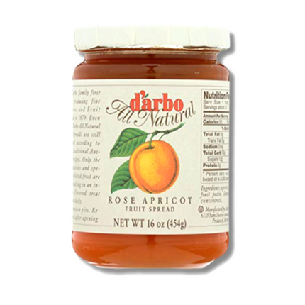 D'arbo Rose Apricot Fruit Spread 454G ( BBD 10/12/2027 ) ☆ Buy 11 get 1 Free ☆