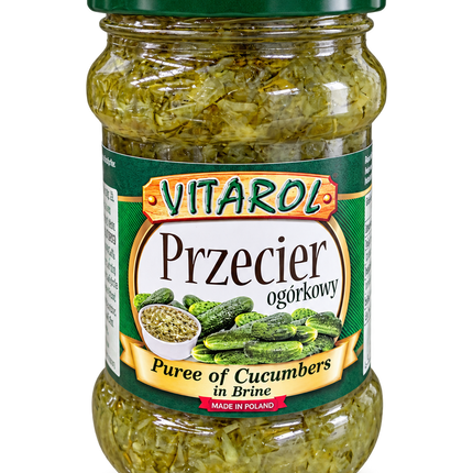 Vitarol Puree of Pickles Cucumbers in Brine 300G ( BBD 31/08/2027 )