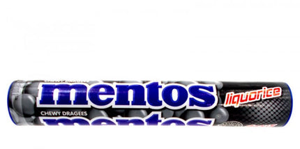 Mentos Licorice Drop Rolls 37.5G ( BB 01/2026 )