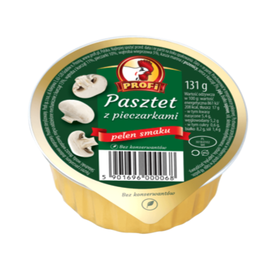 Profi Poultry Pate with Mushroom 113G ( BB 23/11/2025 )