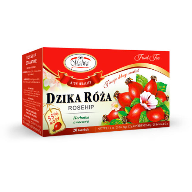 Malwa Rosehip Tea 20 Tea Bags ( BB 04/2027 )