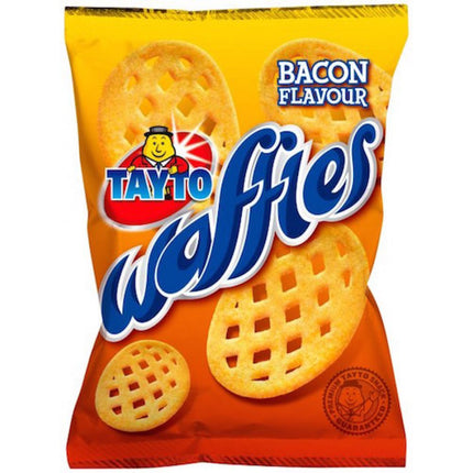 Tayto Waffles Bacon Flavour 31G ( BB 18/02/2025 )