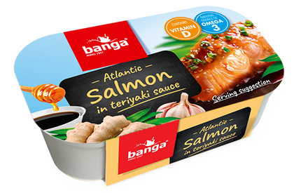 Banga Salmon In Teriyaki Sauce 120g ( BB 23/03/25 )