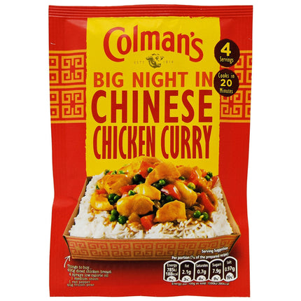 Colman's Chinese Chicken Curry 47G ( BB 02/2025 )