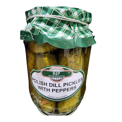 Bjp Polish Dill Pickles With Pepper 680G ( BB 12/2025 )