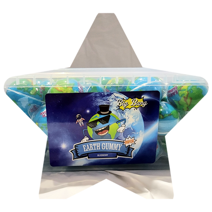 Big Bang Earth Gummy Blueberry  In Tub 900G x 50 pcs ( BB 27/03/2026 )