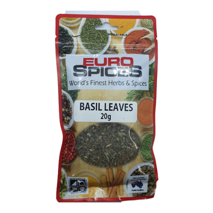 Euro Spices Basil Leaves 20G