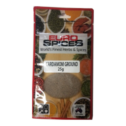 Euro Spices Cardamom Ground 25G