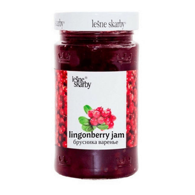 Forest Treasures Lingonberry Jam 320G ( BB 18/04/2028 )