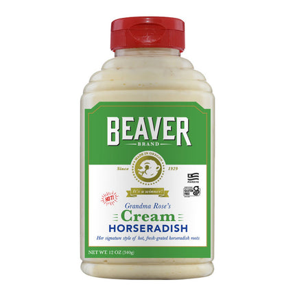 Beaver Cream Horseradish 340G ( BB 11/2026 )