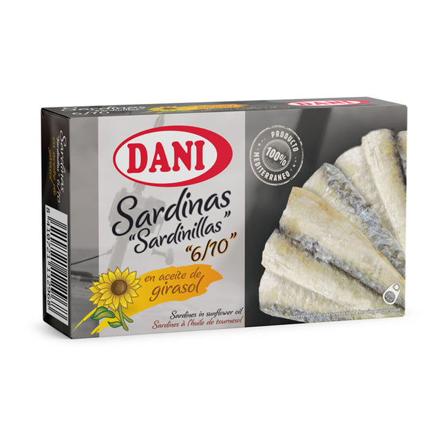 Dani Small Sardines in Sunflower Oil 90G ( BB 31/12/2026 )