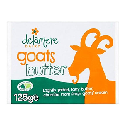 Delamere Goat Butter 125G  ( BB 20/11/2024 ☆ Refrigerated items are for local pick-up or deliveries less than 8 km from our Moorabbin Store )