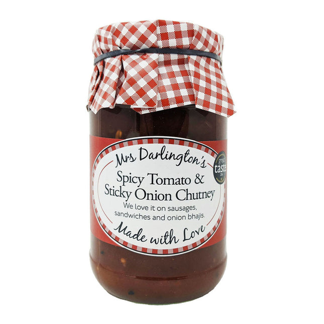 Mrs Darlington's Spicy Tomato Sticky Onion Chutney 312G ( BB 08/2026 )