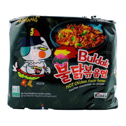 Samyang Buldak Hot Chicken Reman 5 Packs 700G ( BB 01/2025 )