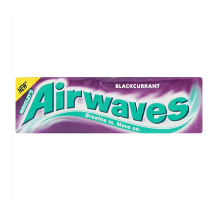 Airwaves Blackcurrant Flavour Chewing Gum Sugar Free 14G ( BB 02/2025 )