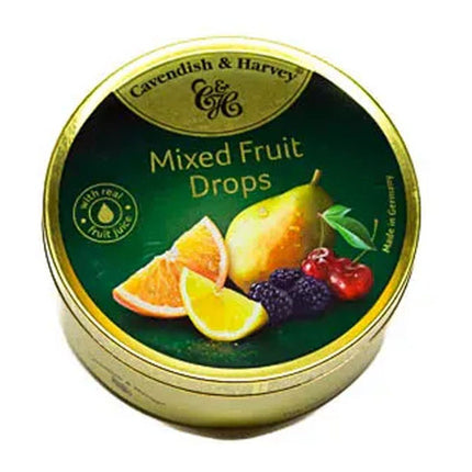 Cavendish & Harvey Mixed Fruit Drops 175G ( BB 22/01/2027 )