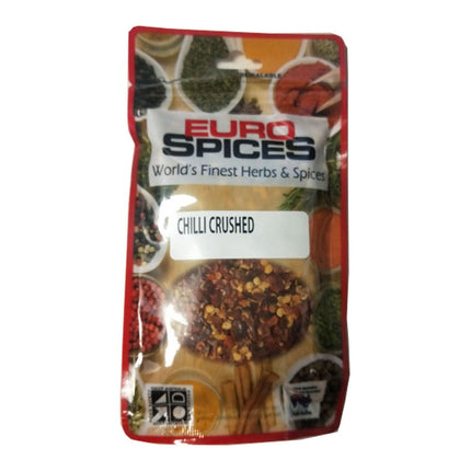 Euro Spices Chilli Crushed 1 Kg ( BB 08/2026 )