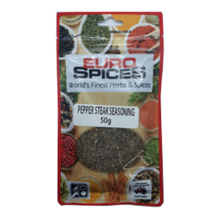 Euro Spices Pepper Steak Seasoning 50g ( BB 01/2026 )