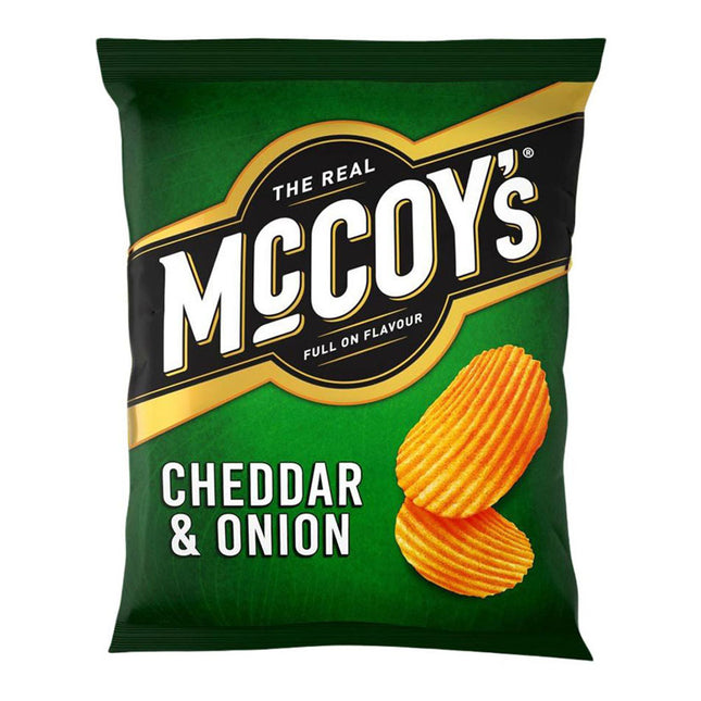 Mccoy's Cheddar  & Onion Larger Pack 45G ( BB 06/06/2026 )