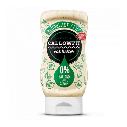 Callowfit Remoulade Tartare Sauce 300ml 0% Fat & Sugar ( BB 24/11/2025 )