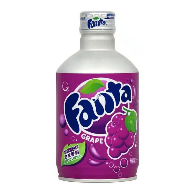 Fanta Grape Aluminium Bottle 300ml Japan ( BB 31/08/2026 )