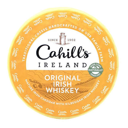 Cahill's Ireland Original Irish Whiskey Cheddar  Cheese 200g ( BB 07/06/2025 ) Refrigerated Deli For Local Pick-Up Only